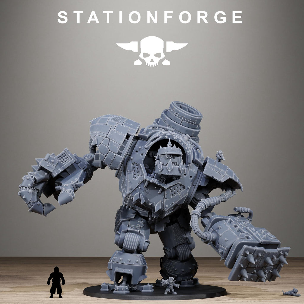 Orkaz Giant Massive Resin Walker for Sci Fi Wargaming & Tabletop Gaming - StationForge - Sigmarite Boutique
