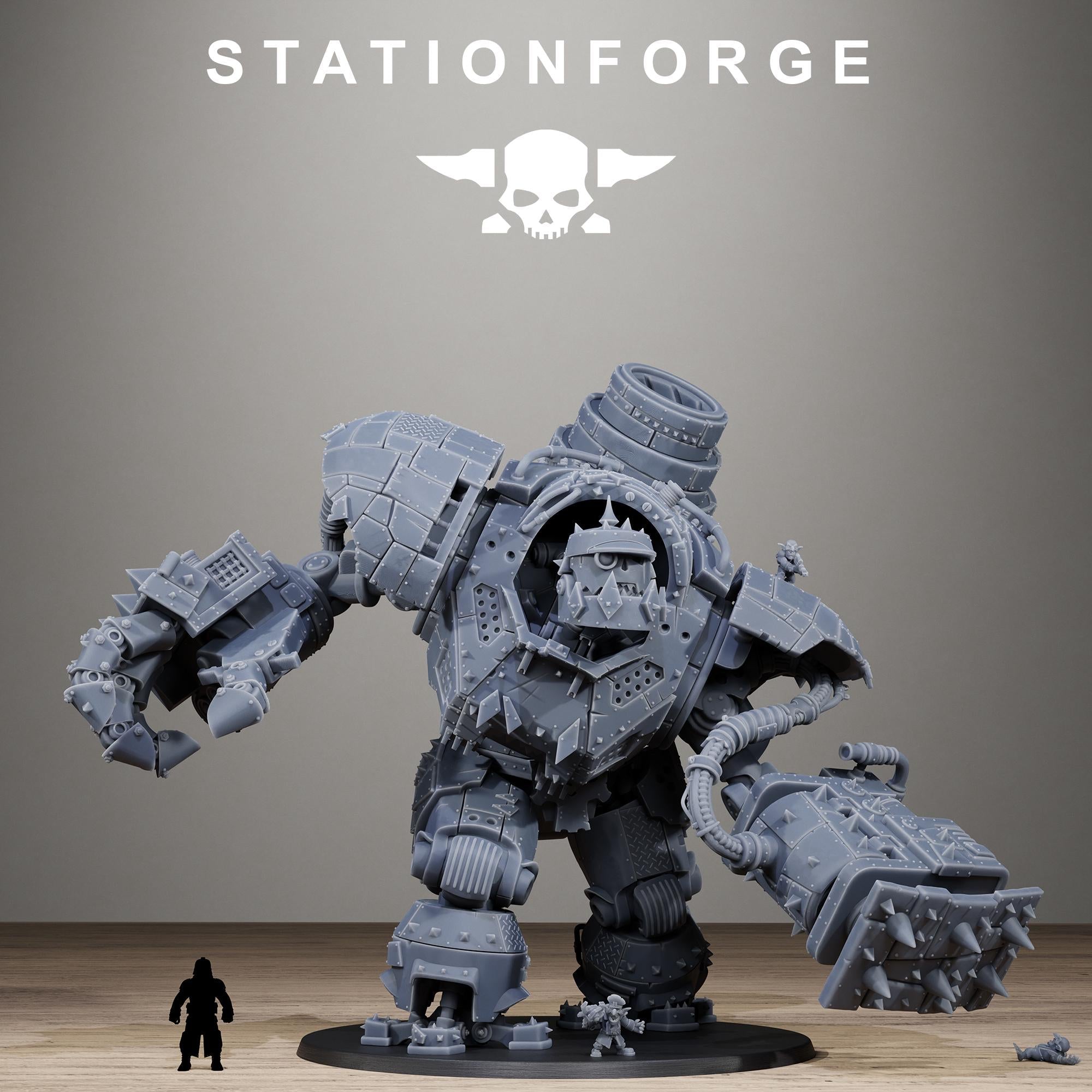 Orkaz Giant Massive Resin Walker for Sci Fi Wargaming & Tabletop Gaming - StationForge - Sigmarite Boutique