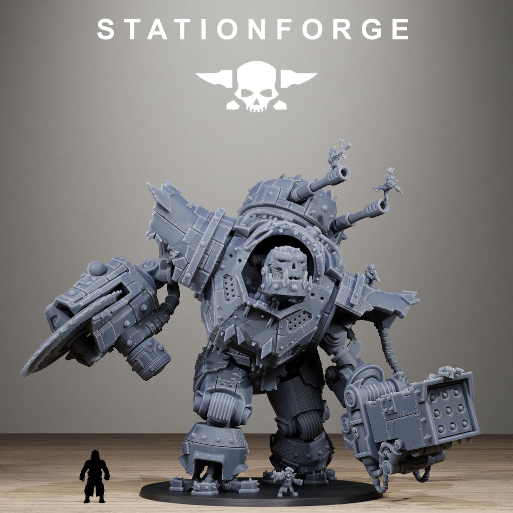 Orkaz Giant Massive Resin Walker for Sci Fi Wargaming & Tabletop Gaming - StationForge - Sigmarite Boutique