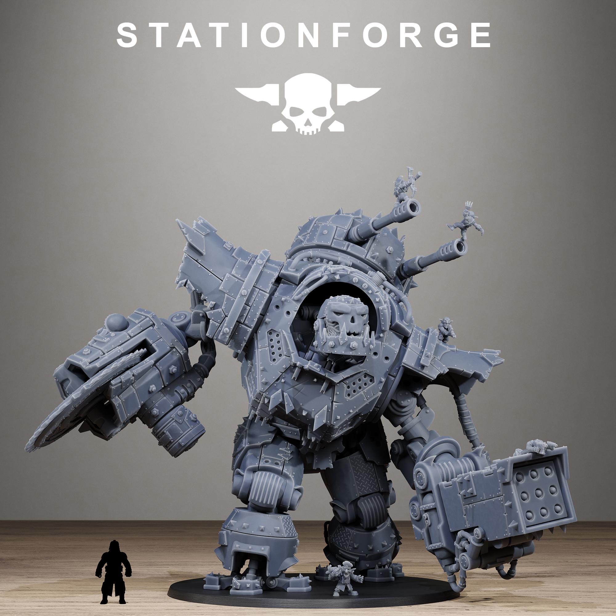 Orkaz Giant Massive Resin Walker for Sci Fi Wargaming & Tabletop Gaming - StationForge - Sigmarite Boutique