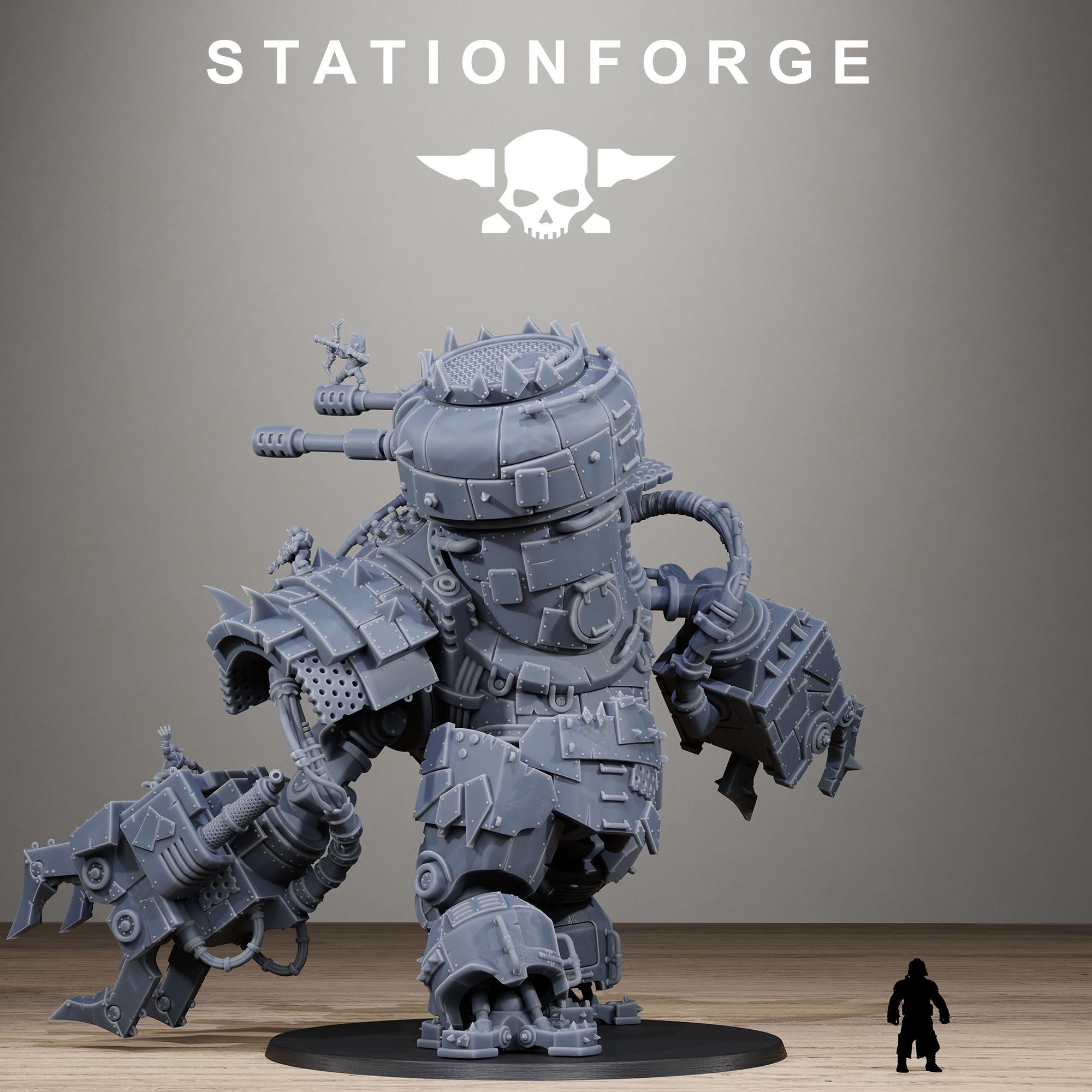Orkaz Giant Massive Resin Walker for Sci Fi Wargaming & Tabletop Gaming - StationForge - Sigmarite Boutique