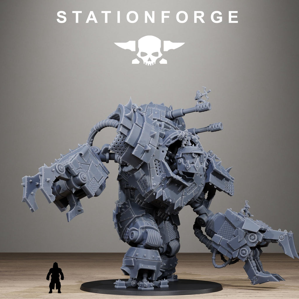 Orkaz Giant Massive Resin Walker for Sci Fi Wargaming & Tabletop Gaming - StationForge - Sigmarite Boutique