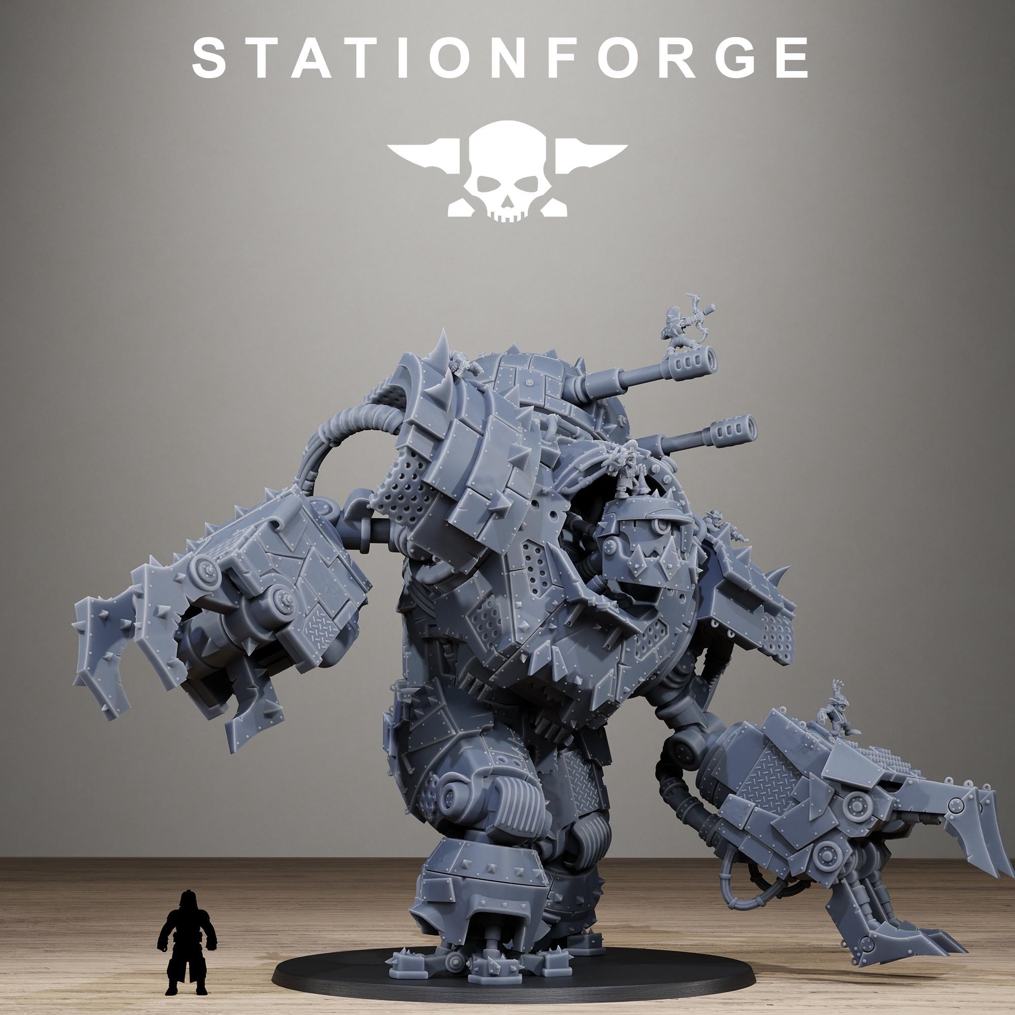 Orkaz Giant Massive Resin Walker for Sci Fi Wargaming & Tabletop Gaming - StationForge - Sigmarite Boutique