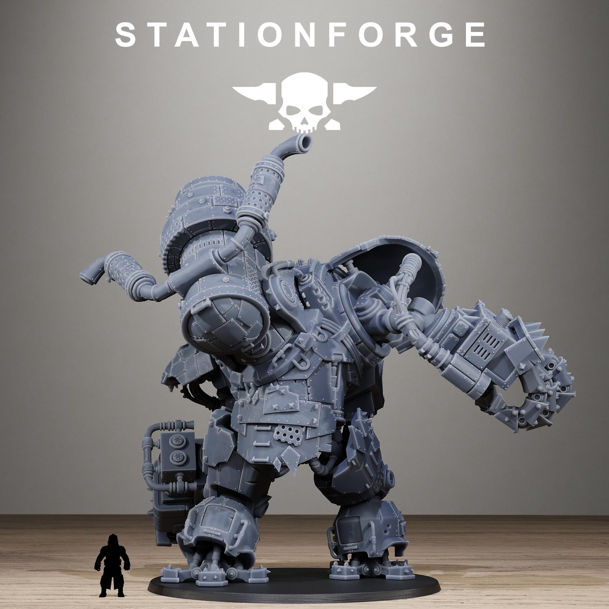 Orkaz Giant Massive Resin Walker for Sci Fi Wargaming & Tabletop Gaming - StationForge - Sigmarite Boutique