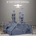 Orkaz Hangar Resin Terrain for Sci-Fi Wargaming - StationForge - Sigmarite Boutique