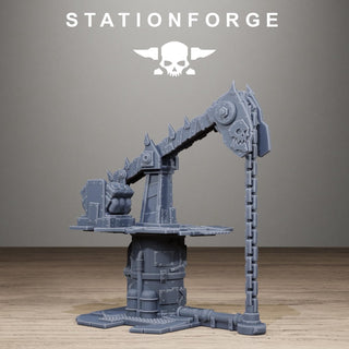 Orkaz Junkyard Terrain Scrap Yard Scatter Terrain & Industrial Scenery - StationForge - Sigmarite Boutique