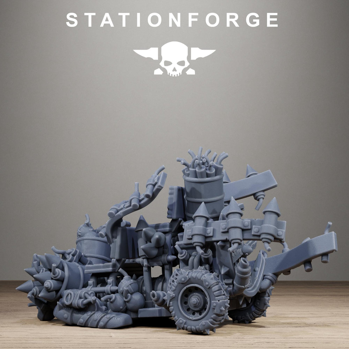 Orkaz Mine - Resin Terrain and Scatter Terrain Set for Sci-Fi Wargaming - StationForge - Sigmarite Boutique