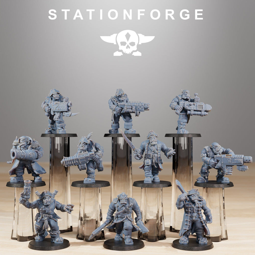 Orkaz Modular Pirates - StationForge - Sigmarite Boutique