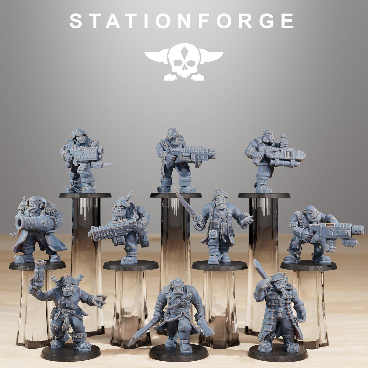 Orkaz Modular Pirates - StationForge - Sigmarite Boutique