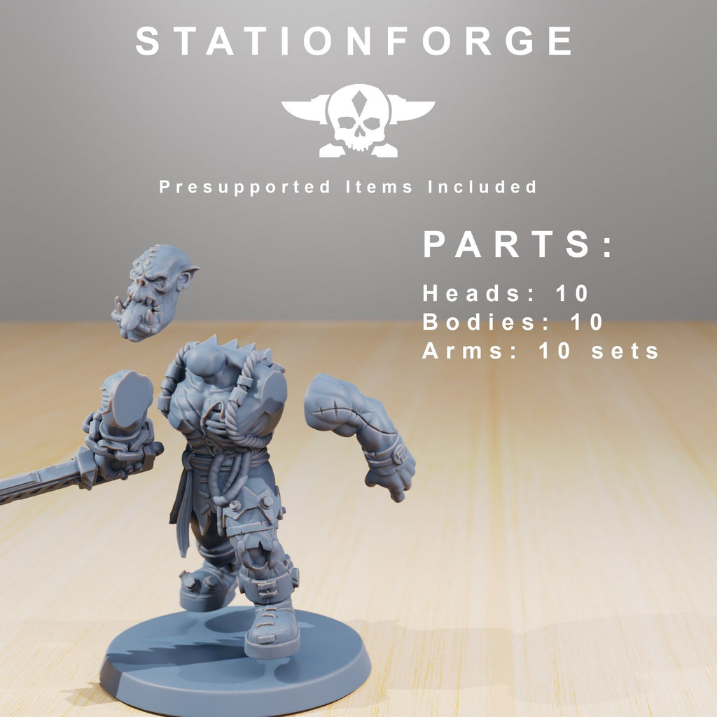 Orkaz Modular Plague Spreadaz - StationForge - Sigmarite Boutique