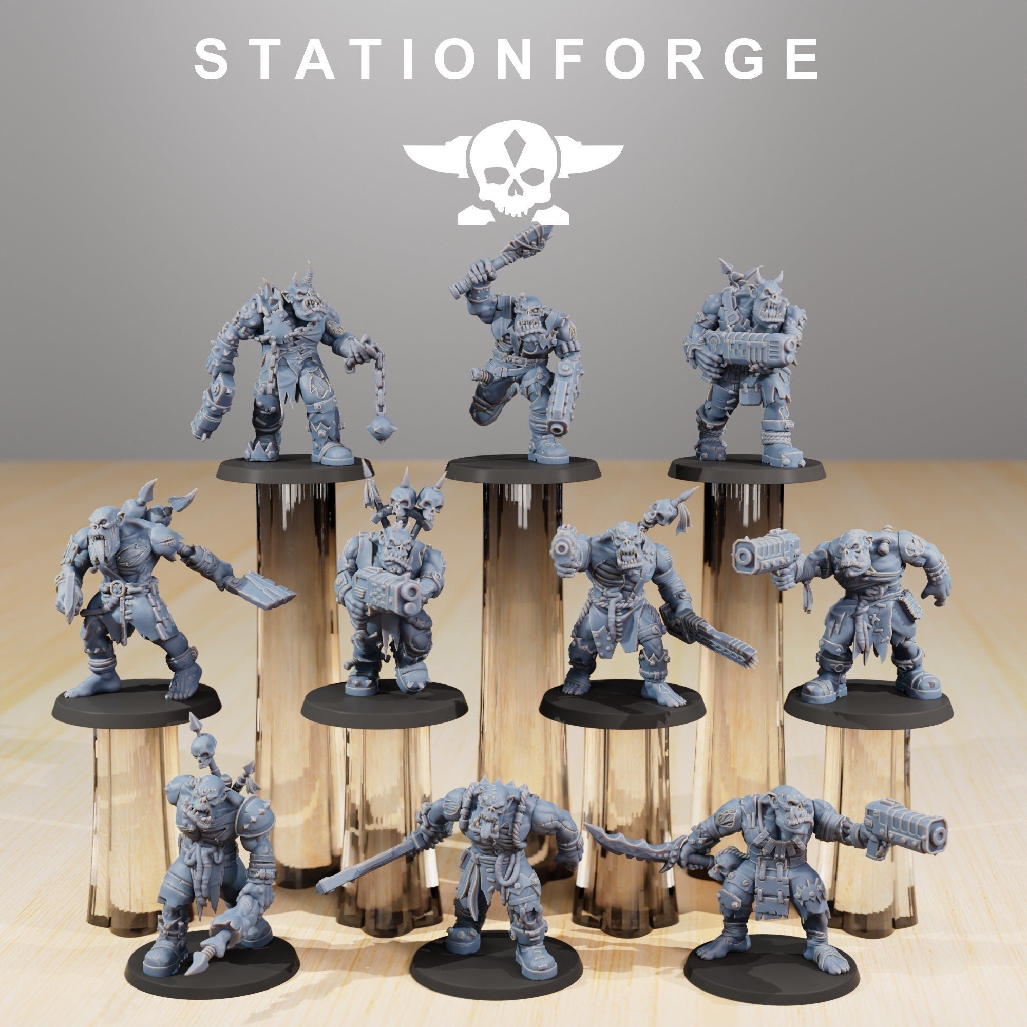 Orkaz Modular Plague Spreadaz - StationForge - Sigmarite Boutique