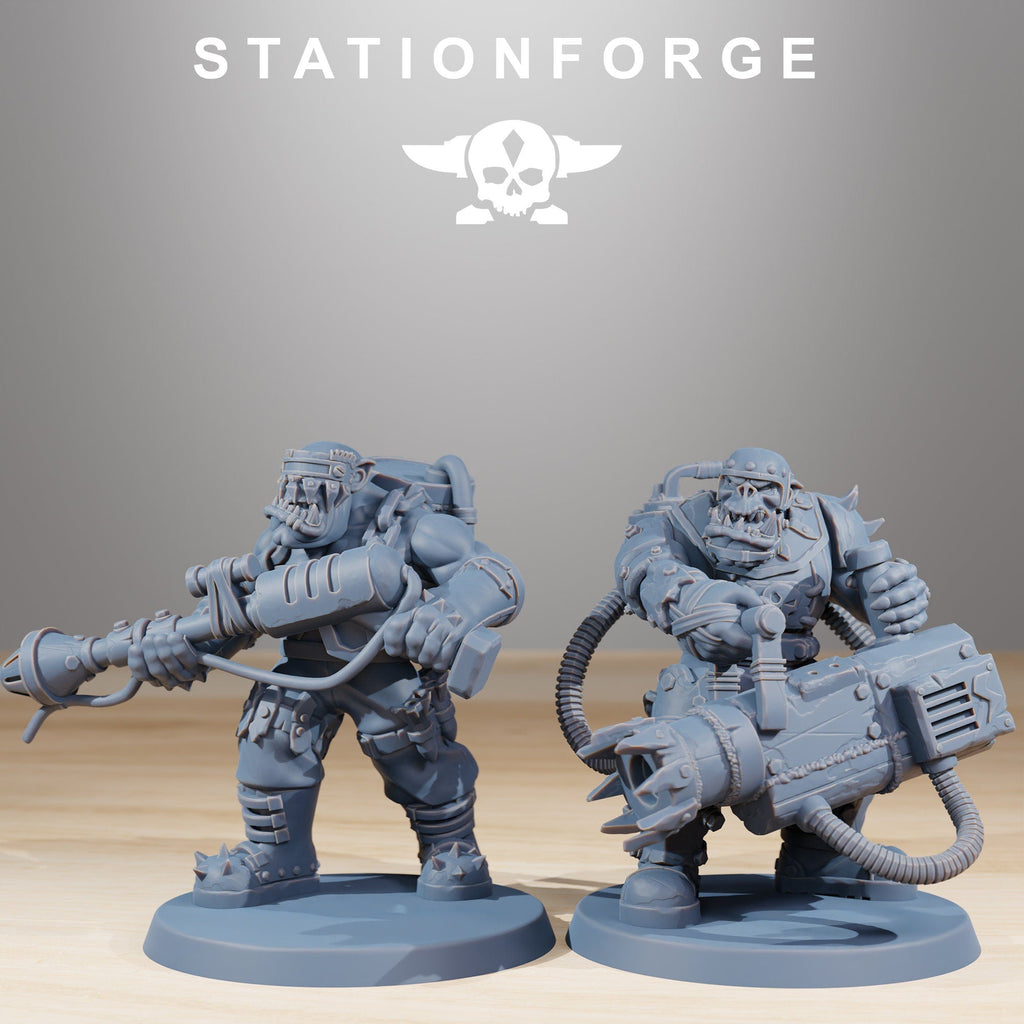 Orkaz Modular Skillers - StationForge - Sigmarite Boutique