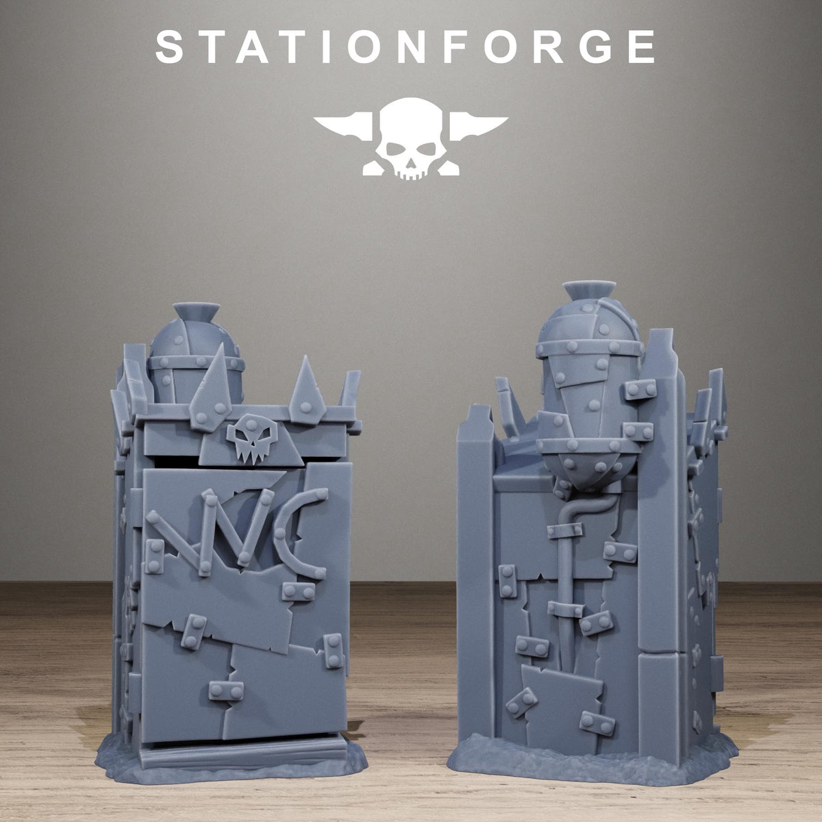 Orkaz Outhouse Resin Scatter Terrain for Sci Fi Wargaming - StationForge - Sigmarite Boutique
