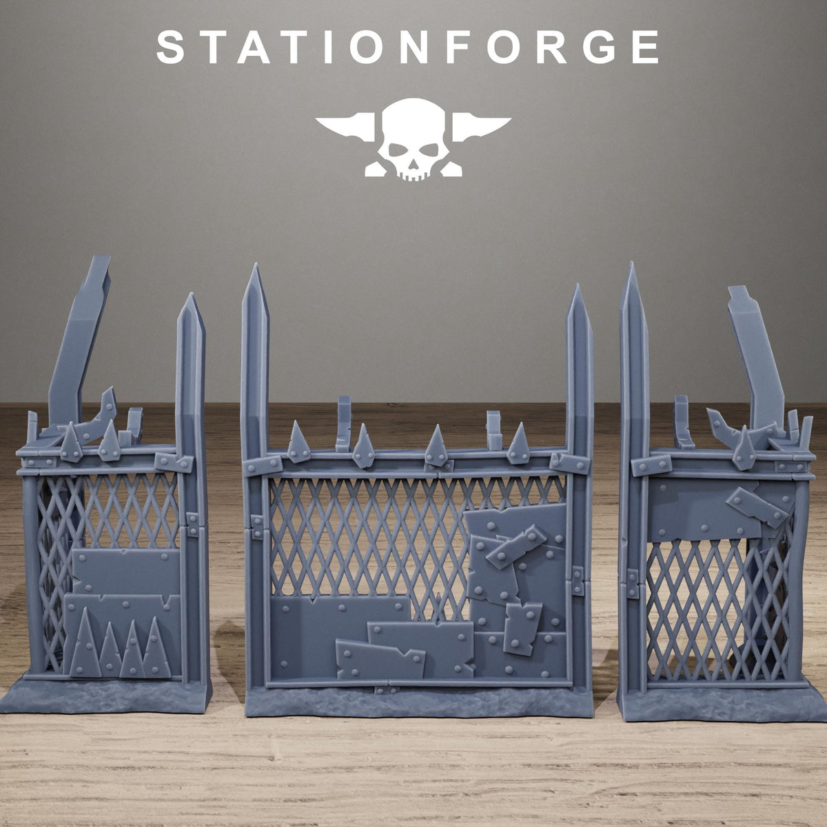 Orkaz Prison - Modular Resin Prison Complex Terrain for Sci-Fi Wargaming - StationForge - Sigmarite Boutique