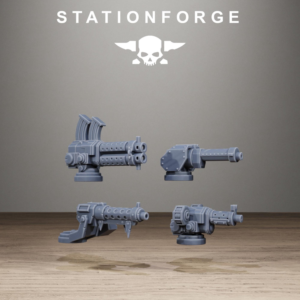 Orkaz Prison - Modular Resin Prison Complex Terrain for Sci-Fi Wargaming - StationForge - Sigmarite Boutique