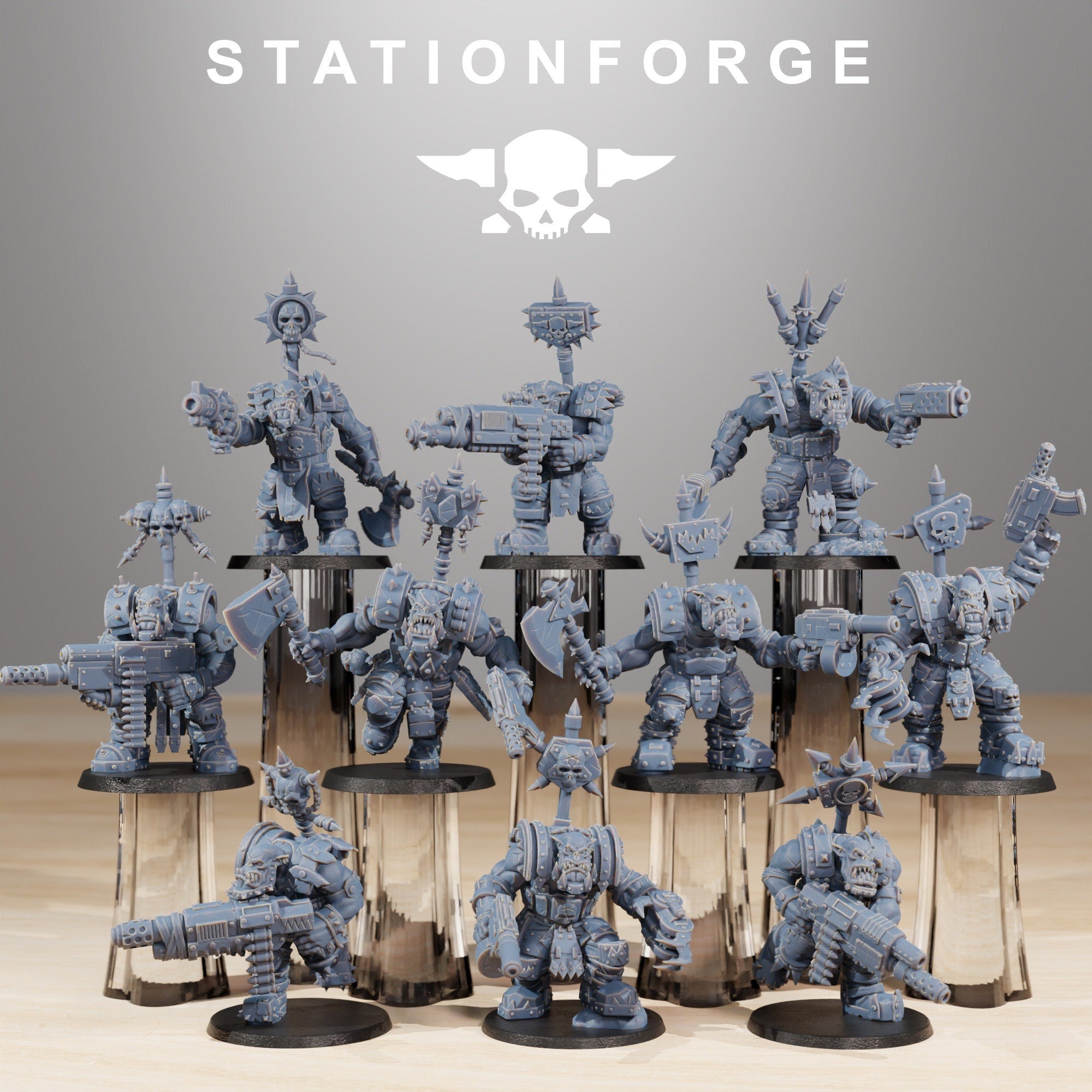 Orkaz Skull Krushers - StationForge - Sigmarite Boutique