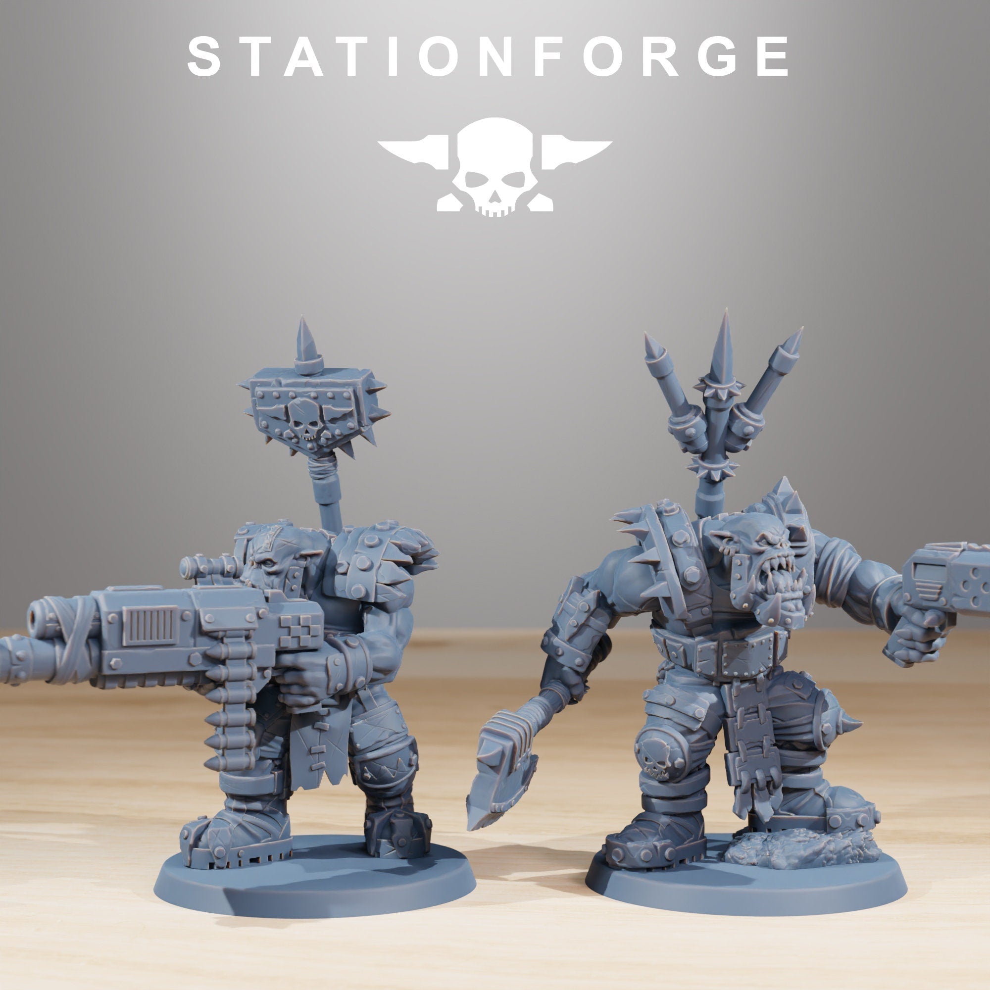 Orkaz Skull Krushers - StationForge - Sigmarite Boutique