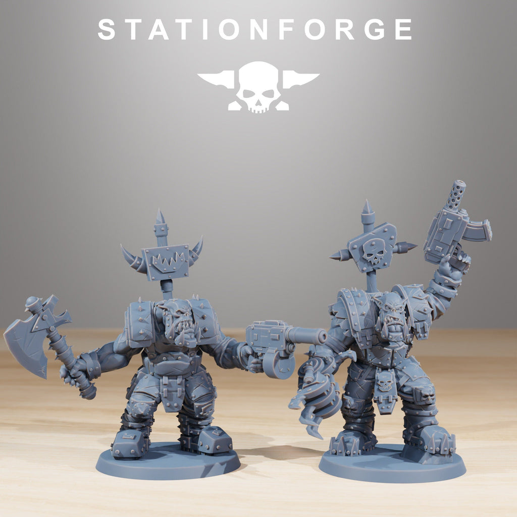 Orkaz Skull Krushers - StationForge - Sigmarite Boutique