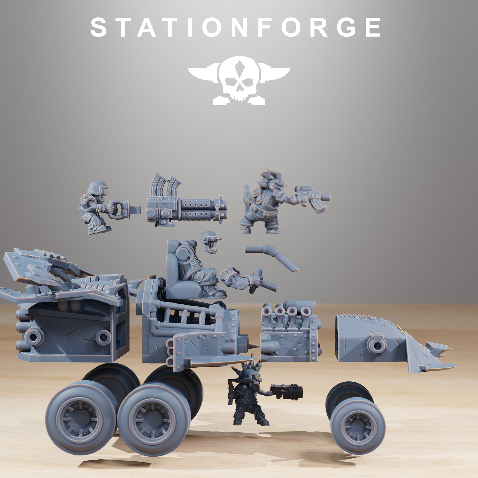 Orkaz Speedsters - StationForge - Sigmarite Boutique