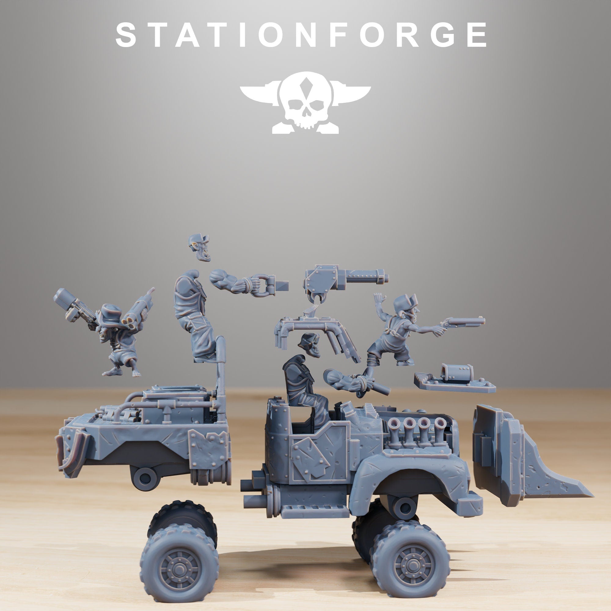 Orkaz Speedsters - StationForge - Sigmarite Boutique