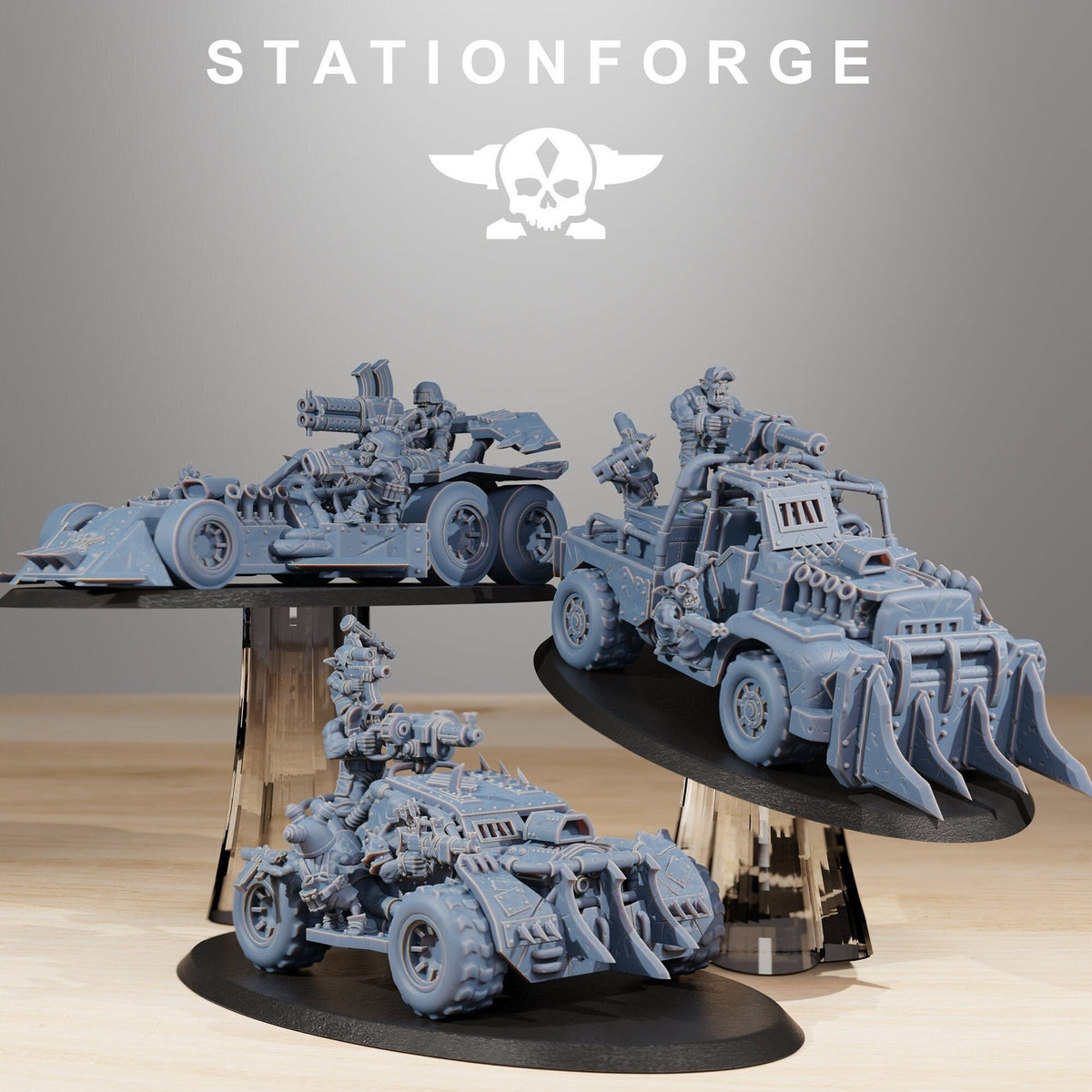 Orkaz Speedsters - StationForge - Sigmarite Boutique