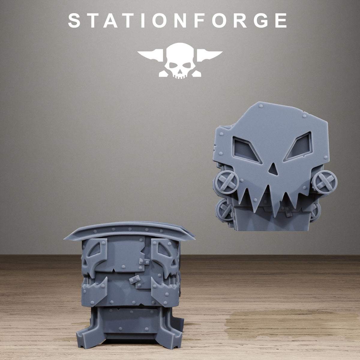 Orkaz Tribal Totem Battlefield Landmark Terrain - StationForge - Sigmarite Boutique