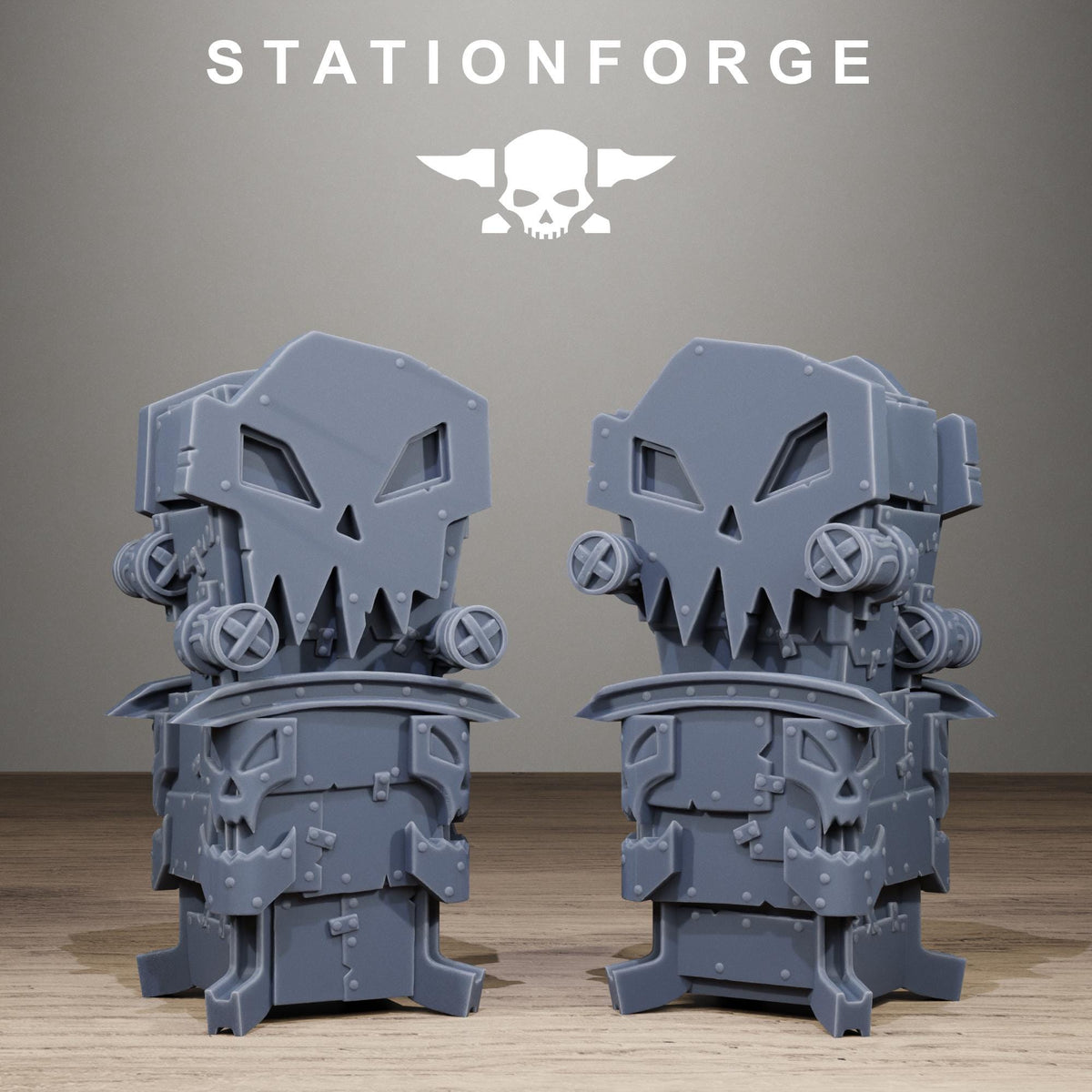 Orkaz Tribal Totem Battlefield Landmark Terrain - StationForge - Sigmarite Boutique