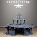 Orkaz War Camp Tent Resin Terrain for Sci Fi Wargaming - StationForge - Sigmarite Boutique