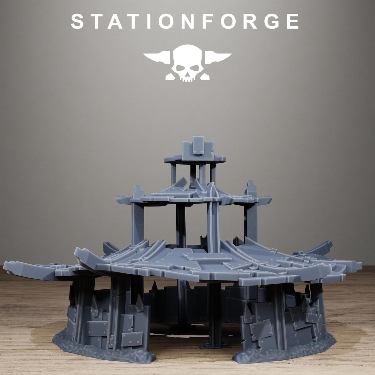 Orkaz War Camp Tent Resin Terrain for Sci Fi Wargaming - StationForge - Sigmarite Boutique