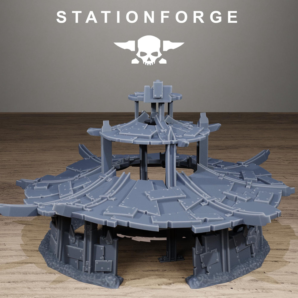Orkaz War Camp Tent Resin Terrain for Sci Fi Wargaming - StationForge - Sigmarite Boutique