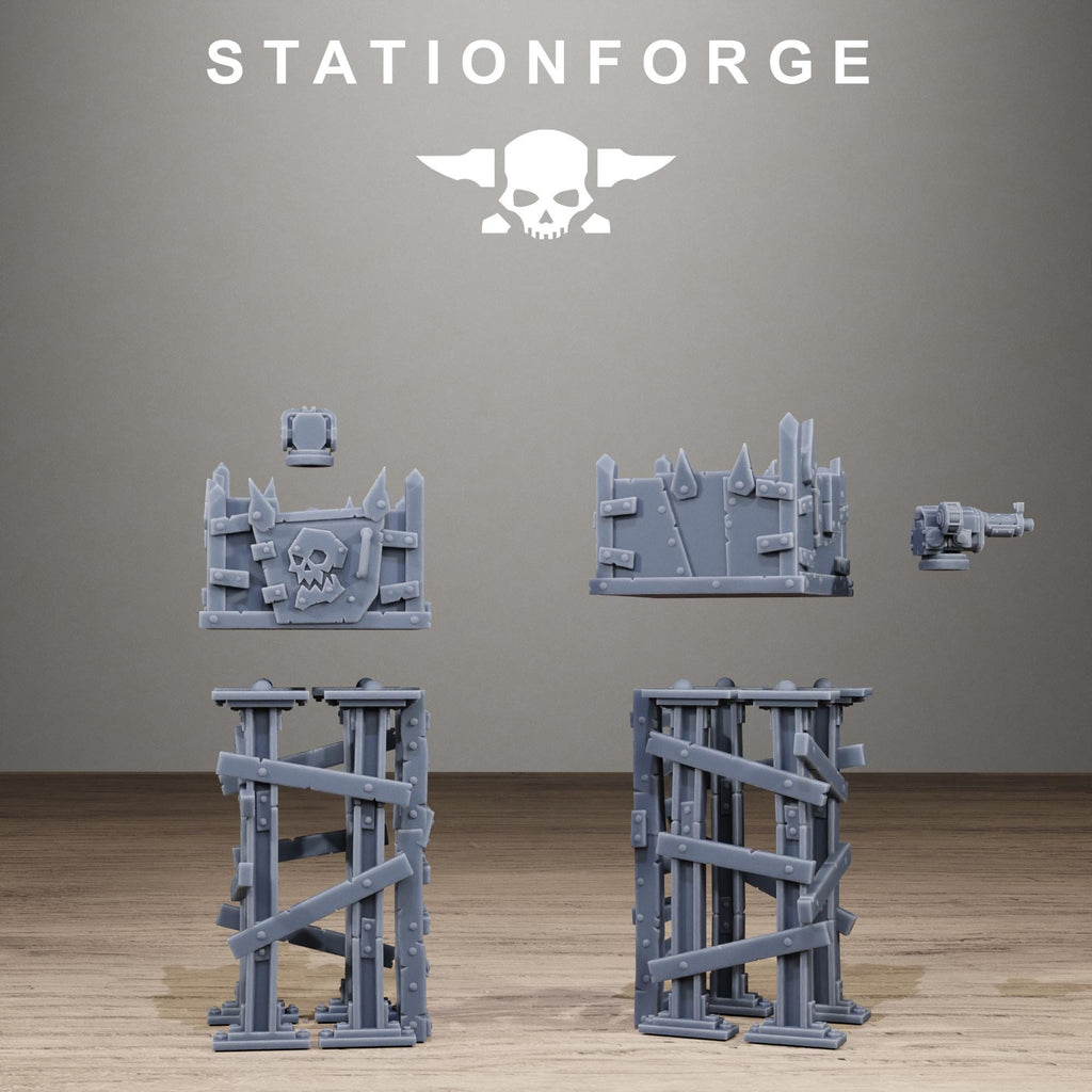 Orkaz Watchtower Resin Terrain for Sci-Fi Wargaming - StationForge - Sigmarite Boutique