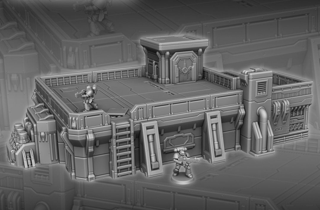 Outpost 21 - Forbidden Prints - 3D Printed Sci-Fi Terrain - Sigmarite Boutique