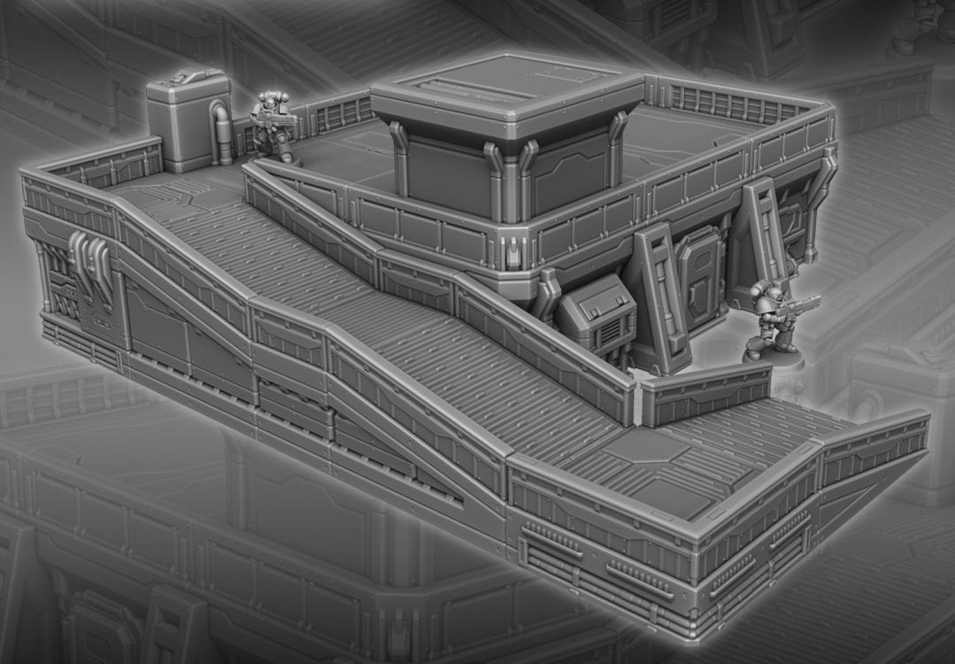 Outpost 21 - Forbidden Prints - 3D Printed Sci-Fi Terrain - Sigmarite Boutique