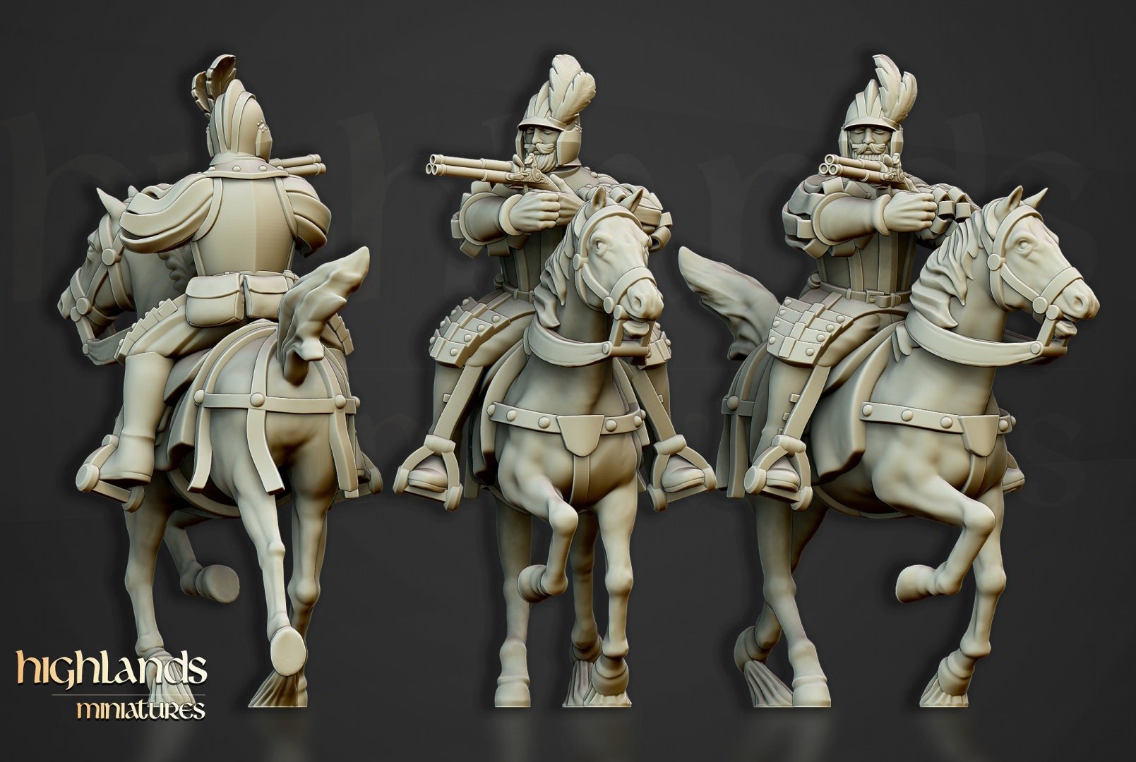 Outriders - Highlands Miniatures - Sigmarite Boutique