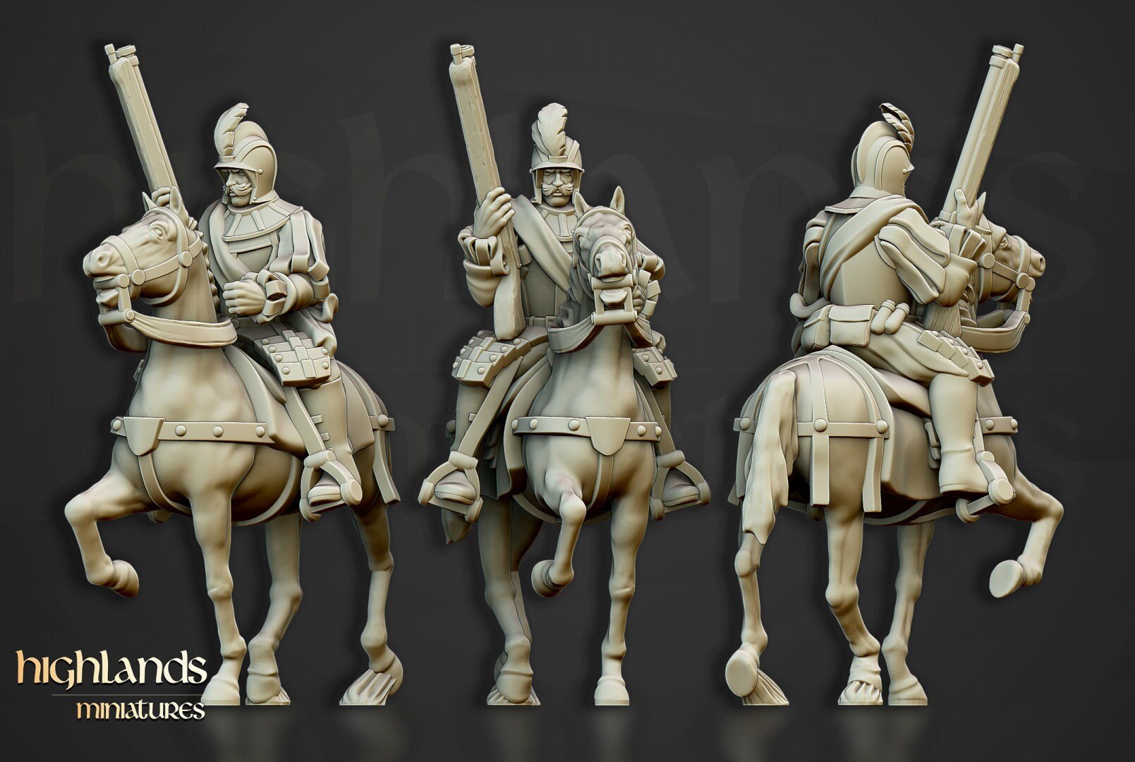 Outriders - Highlands Miniatures - Sigmarite Boutique