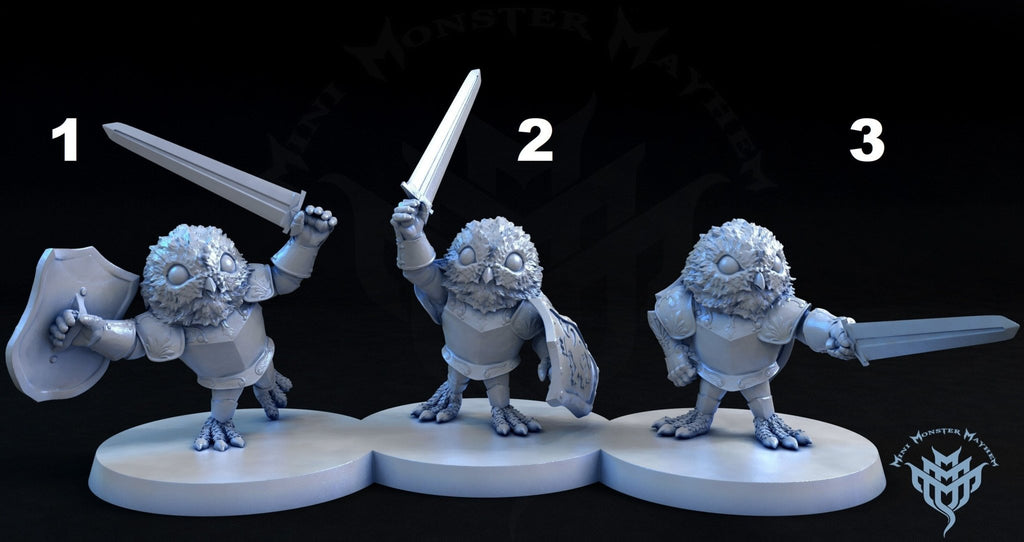 Owl Knight - Beast Within - Mini Monster Mayhem - Sigmarite Boutique