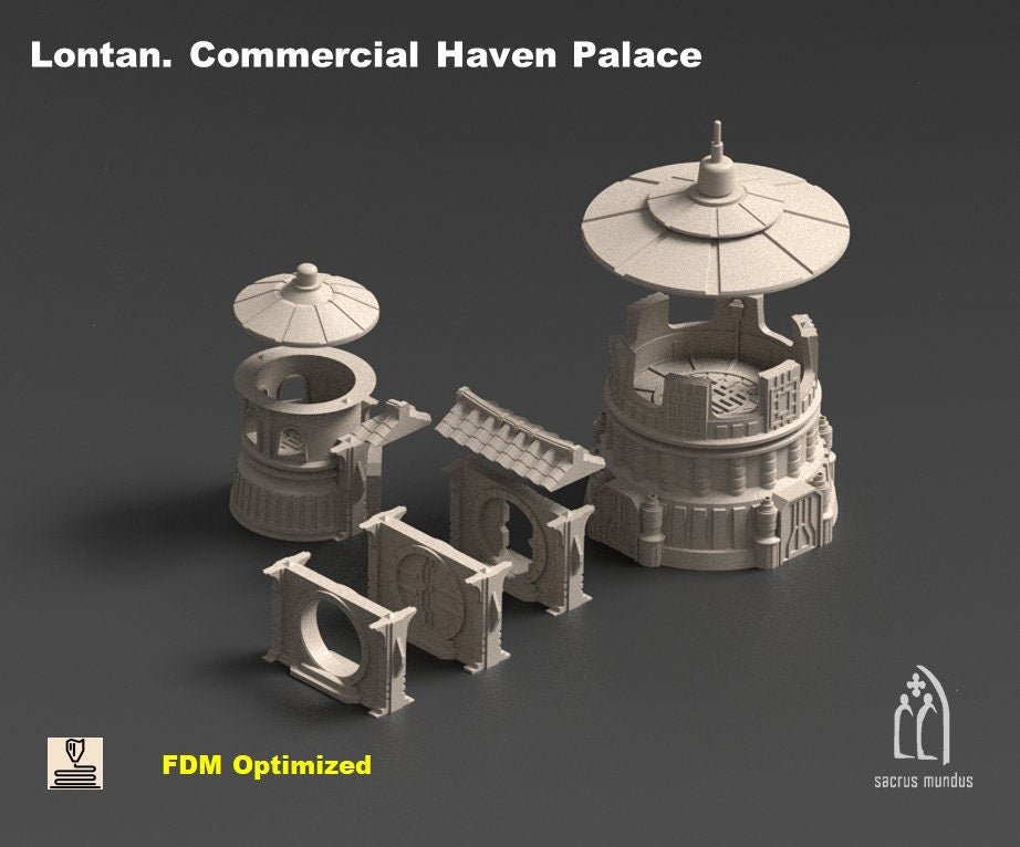Palace - Lontan, the Commercial Haven - Sacrus Mundus Designs - Sigmarite Boutique