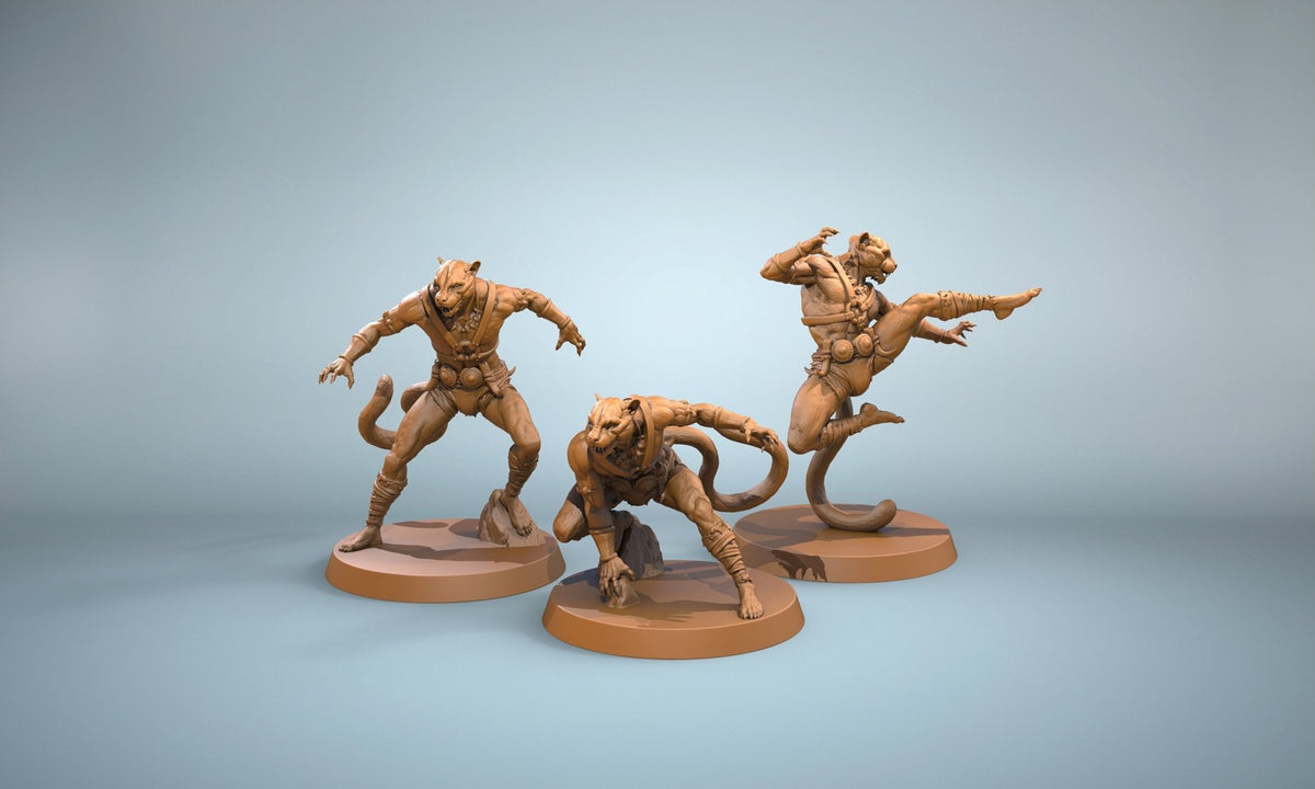 Panthera Warriors - Kingdom of Felinaria - Clay Cyanide - Sigmarite Boutique