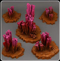 Parasite Stalagmites - Fantastic Plants and Rocks - Print Your Monsters - Sigmarite Boutique