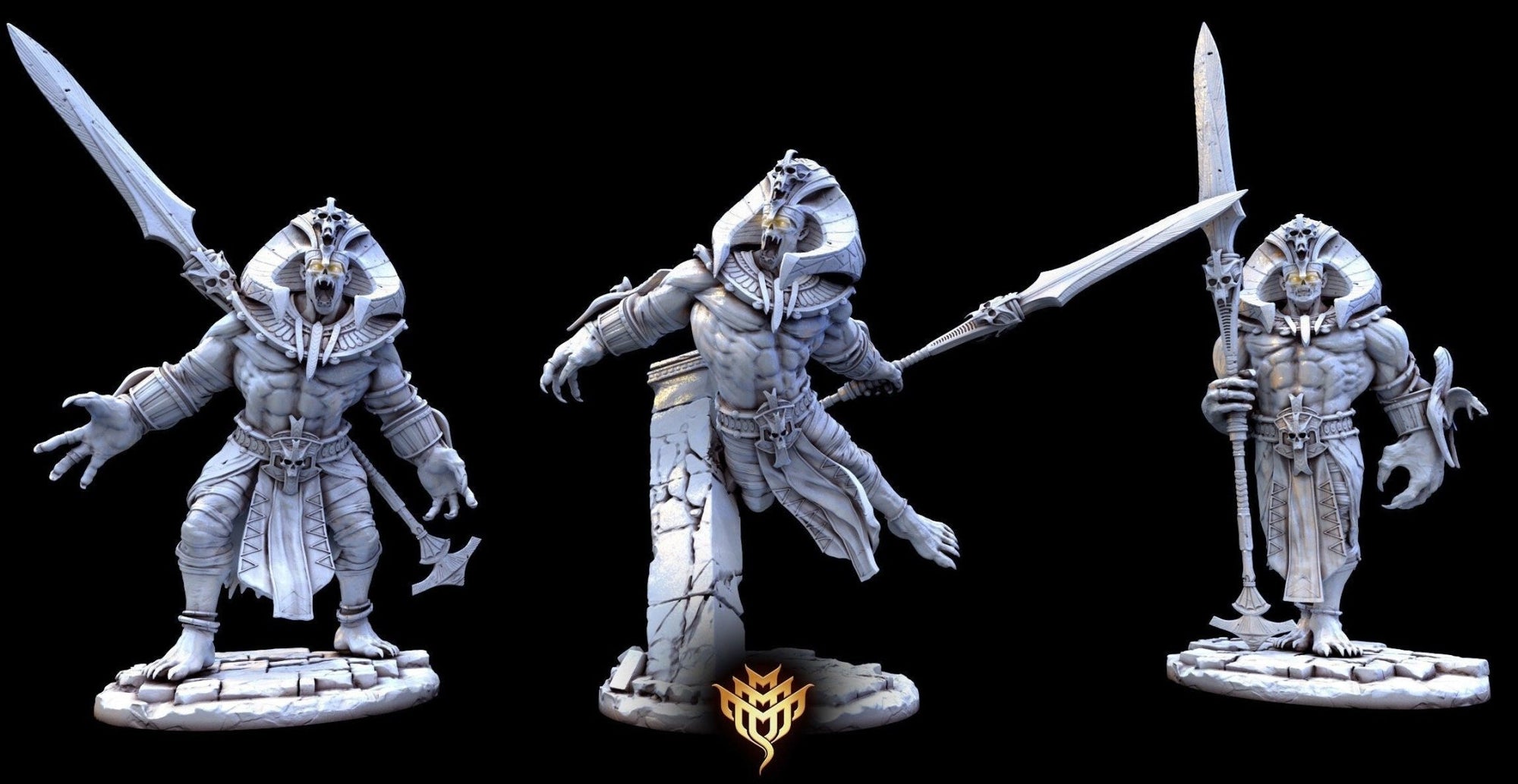 Pharaoh Brutes - Wrath of Apophis - Mini Monster Mayhem - Sigmarite Boutique