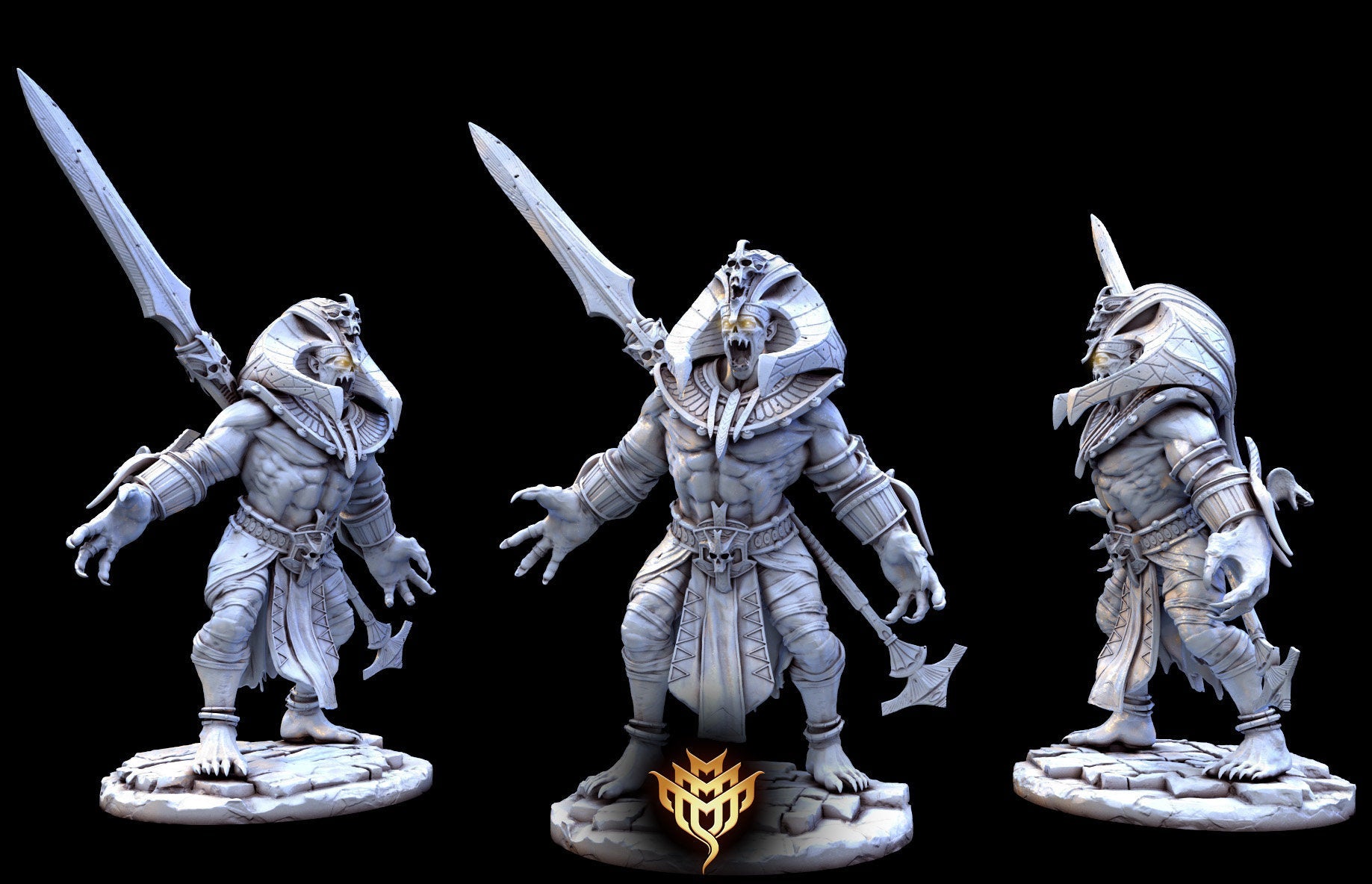 Pharaoh Brutes - Wrath of Apophis - Mini Monster Mayhem - Sigmarite Boutique