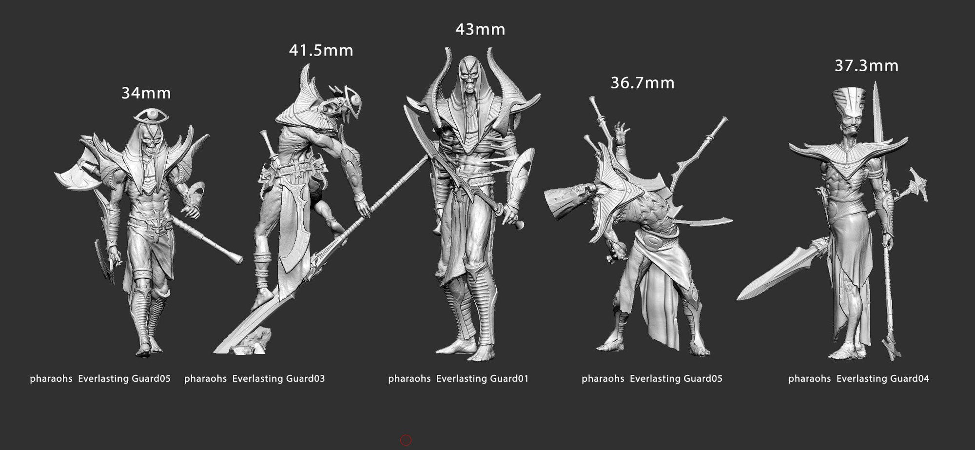 Pharaohs Everlasting Guard - Wrath of Apophis - Mini Monster Mayhem - Sigmarite Boutique