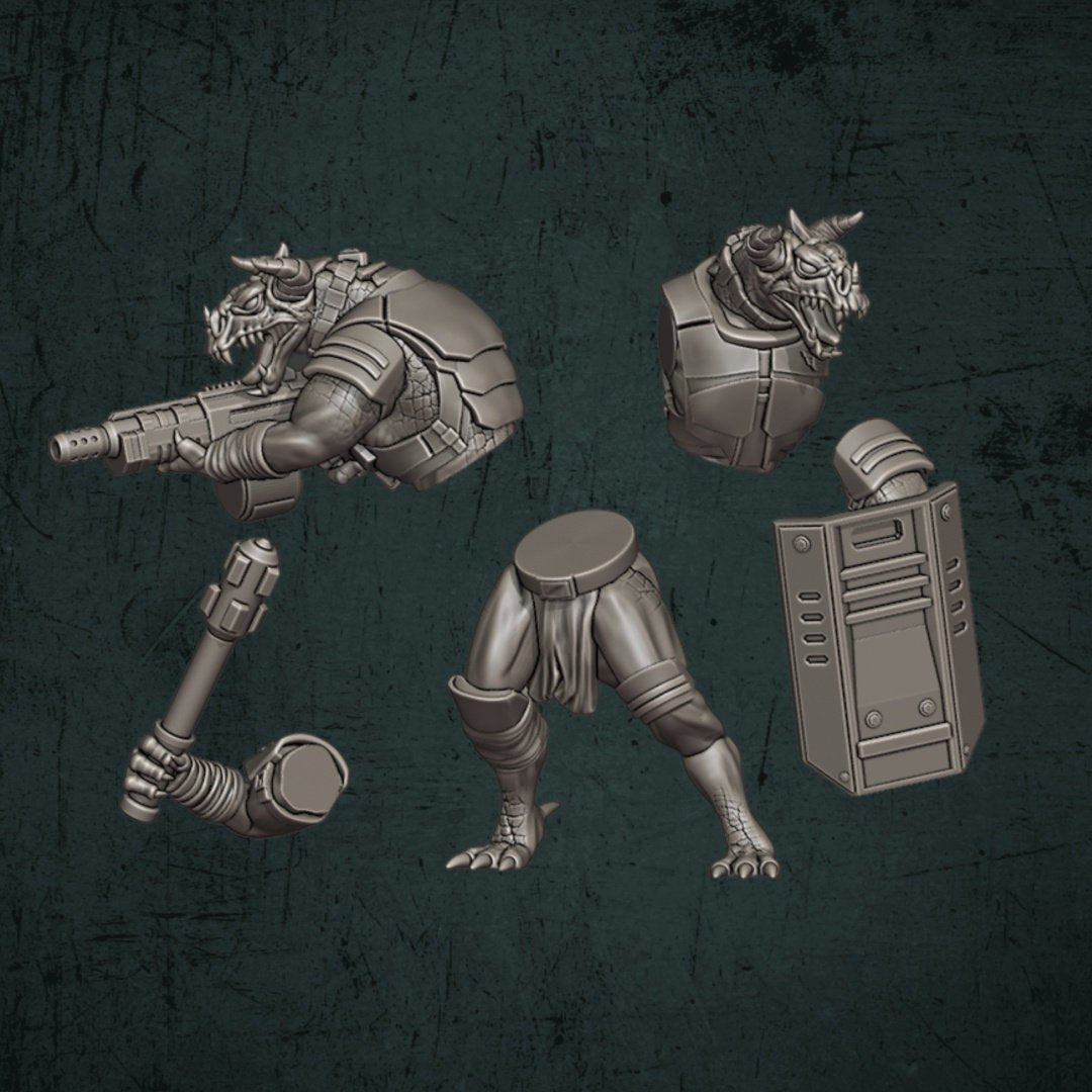 Phoraxian Devils - Quartermaster 3D - Sigmarite Boutique