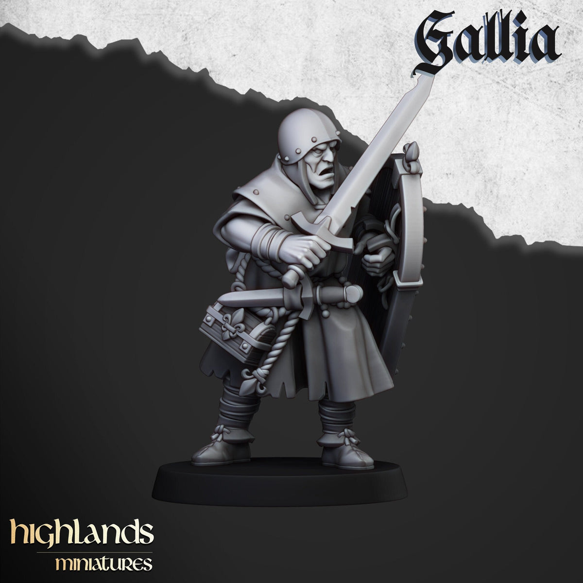 Pilgrims and Reliquary - Gallia - Highlands Miniatures - Sigmarite Boutique