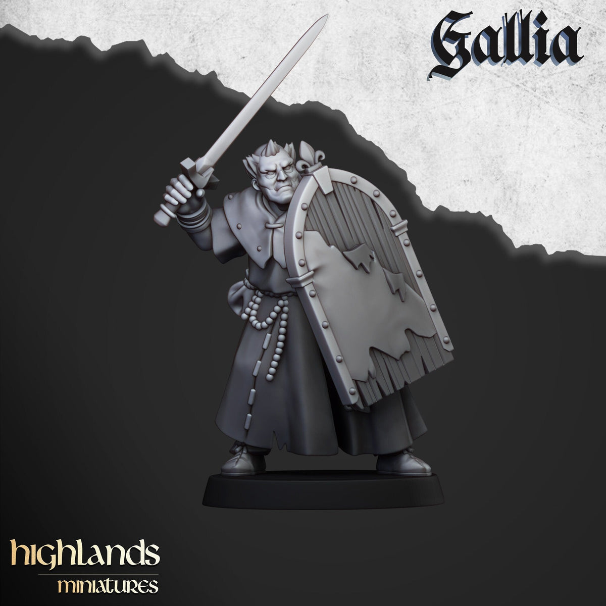 Pilgrims and Reliquary - Gallia - Highlands Miniatures - Sigmarite Boutique