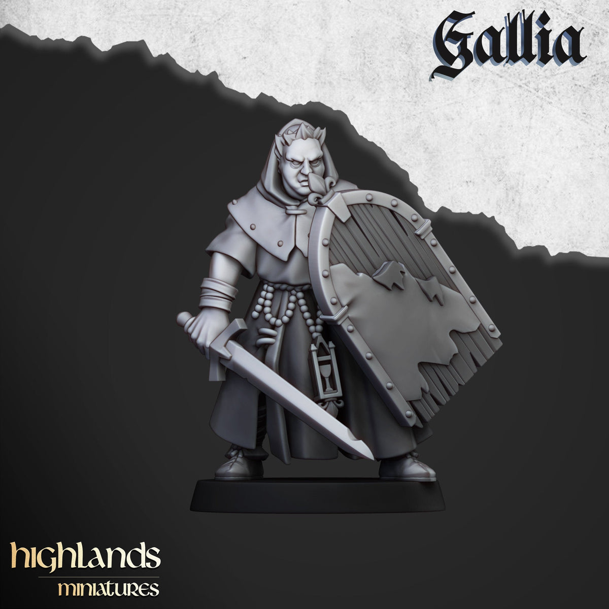 Pilgrims and Reliquary - Gallia - Highlands Miniatures - Sigmarite Boutique