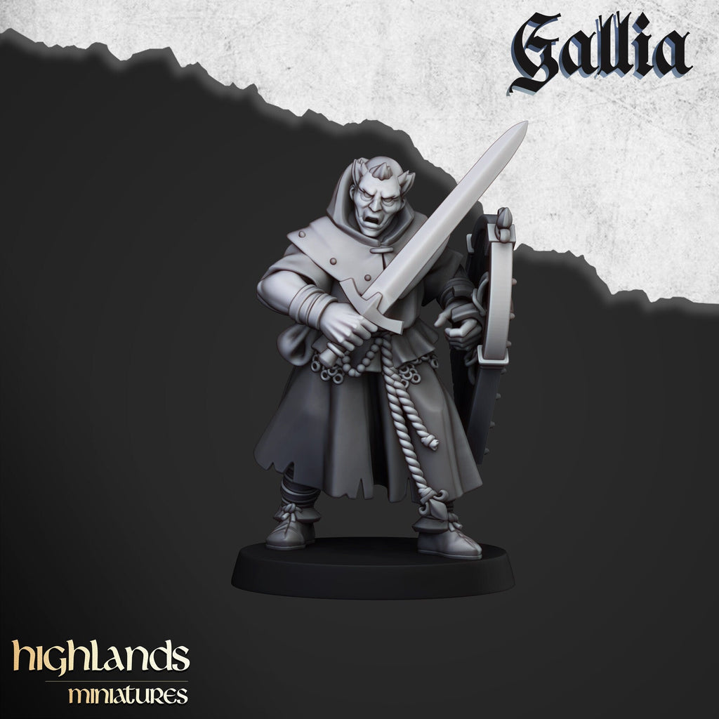 Pilgrims and Reliquary - Gallia - Highlands Miniatures - Sigmarite Boutique