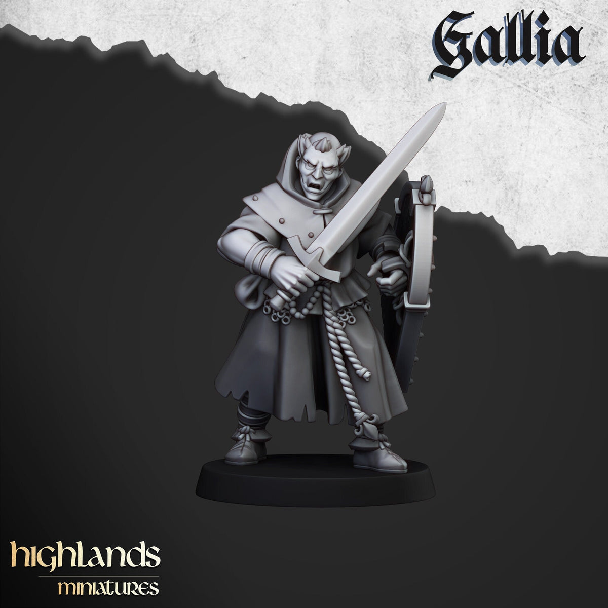 Pilgrims and Reliquary - Gallia - Highlands Miniatures - Sigmarite Boutique
