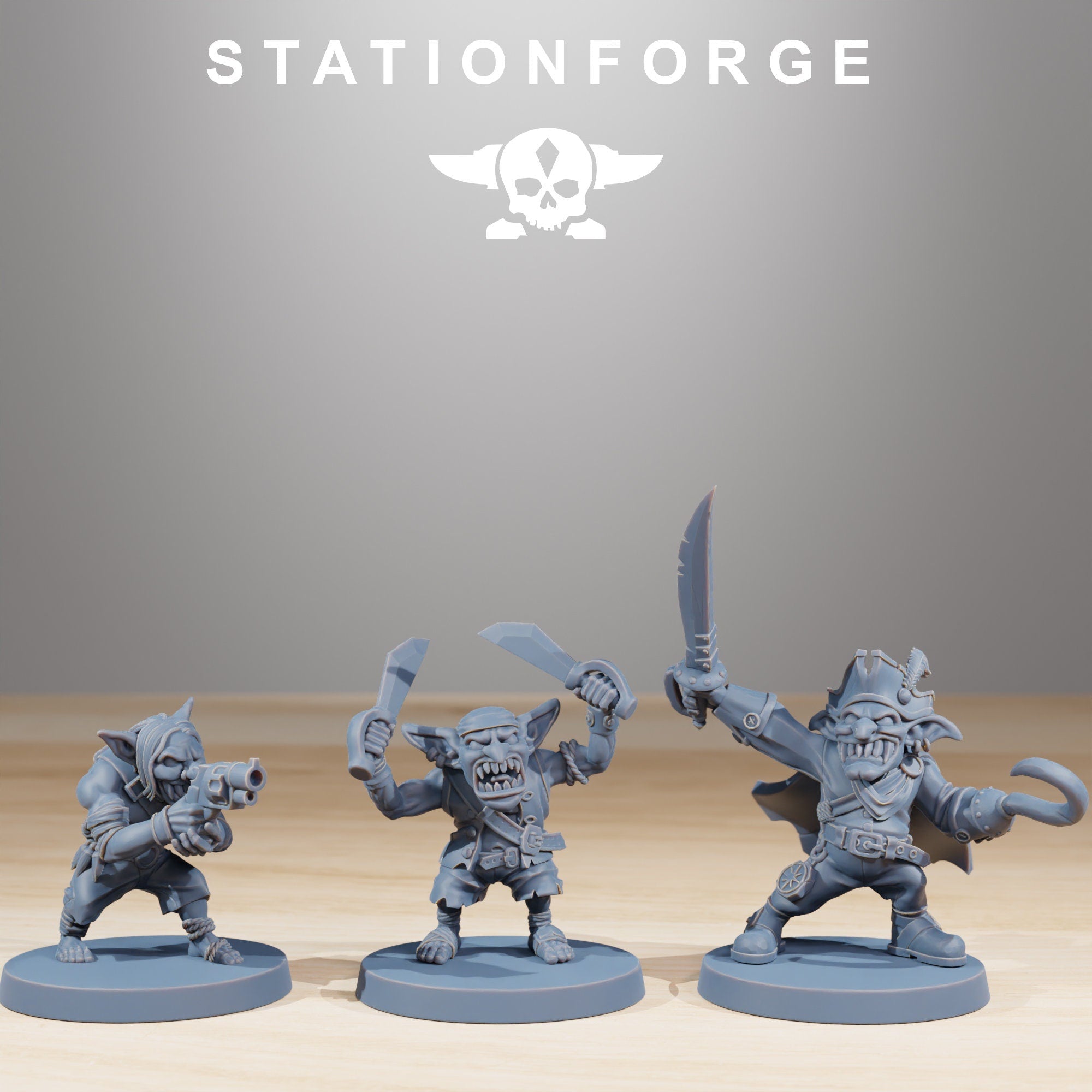 Pirate Gobs - StationForge - Sigmarite Boutique