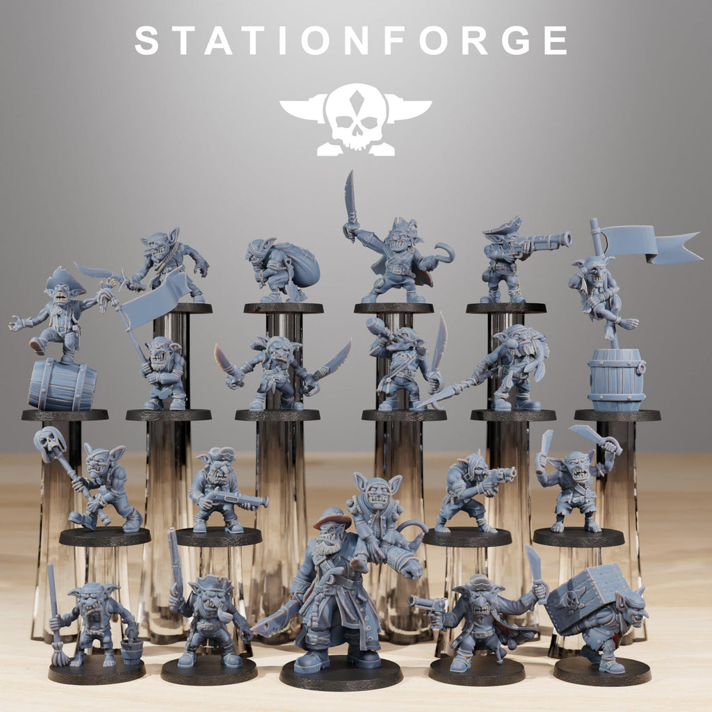 Pirate Gobs - StationForge - Sigmarite Boutique